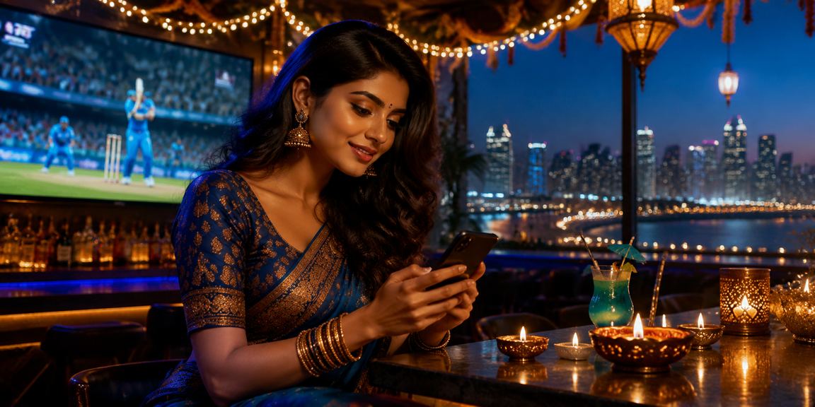Cricket fans betting during Diwali festival celebrations in India